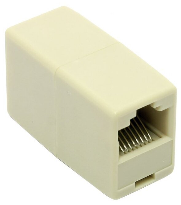 Адаптер проходной RJ-45 8P8C - 8P8C 5bites LY-US022 - фото №1