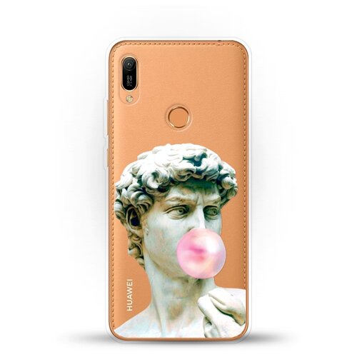 фото Силиконовый чехол давид на huawei y6 (2019) andy & paul