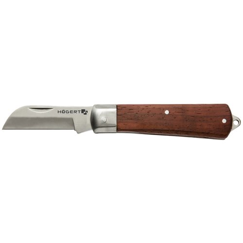 Монтерский нож складной с прямым лезвием из легированной стали HOGERT 1453 finland нож прививочный с прямым лезвием из нерж стали