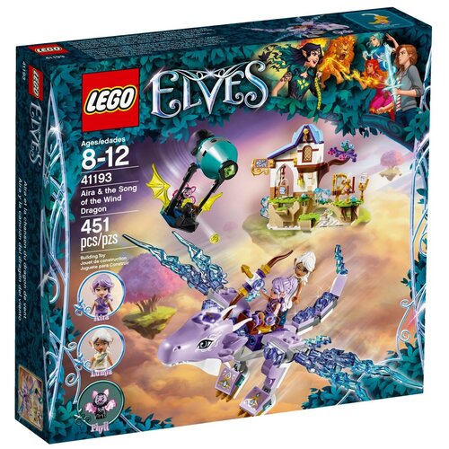 Конструктор LEGO Elves 41193 Эйра и Дракон Песня ветра, 451 дет.