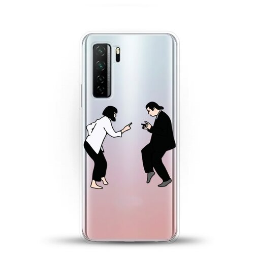 фото Силиконовый чехол винсент и миа на huawei nova 7 se andy & paul