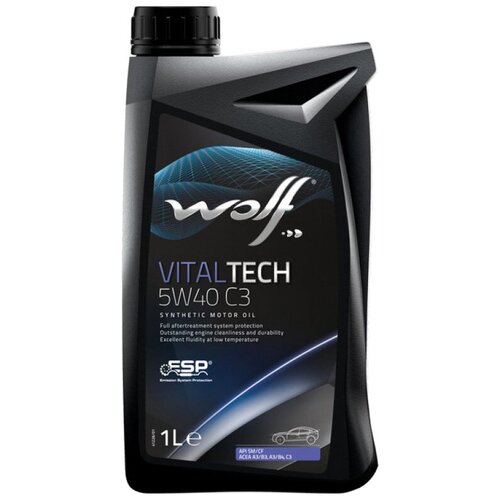 WOLF OIL 8310669 Масло моторное VITALTECH 5W40 PI C3 60L 1шт