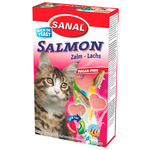 Добавка в корм SANAL Salmon с лососем для кошек и котят - изображение