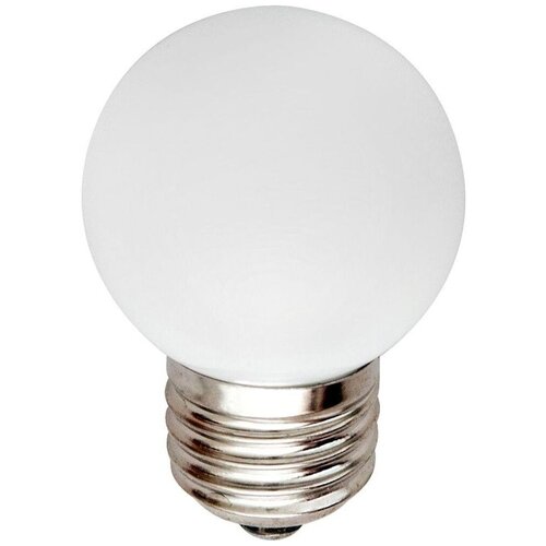 Лампа LED G 1Вт Е27 Холодно-Белая FERON LB-37