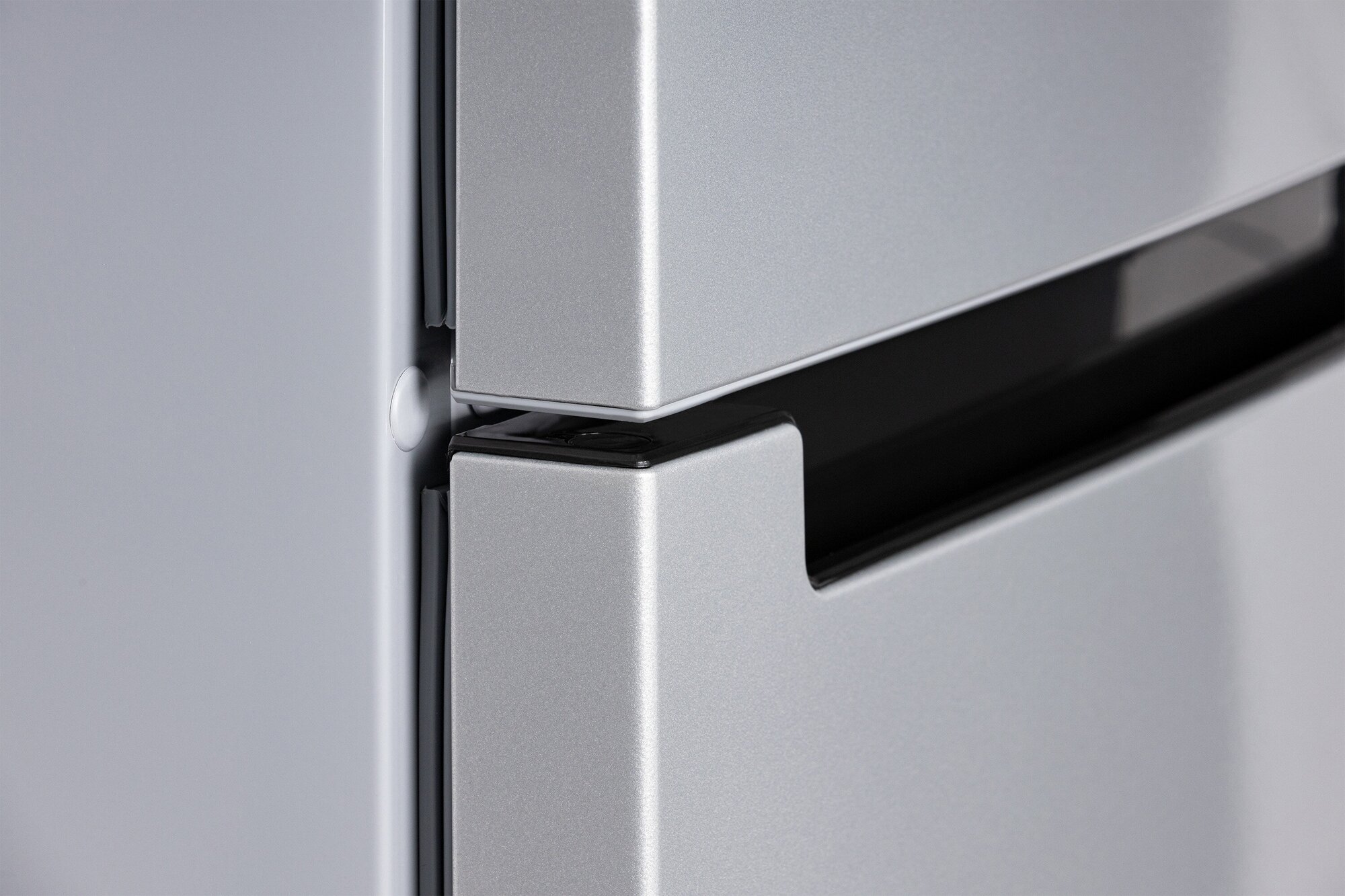 Холодильник NORDFROST NRB 151 I двухкамерный, 285 л объем, 172 см высота, серебристый металлик - фотография № 2