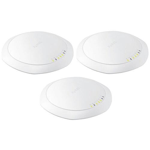 Wi-Fi точка доступа ZYXEL NebulaFlex NWA1123-AC PRO (3 pack), белый инжектор poe zyxel poe12 60w