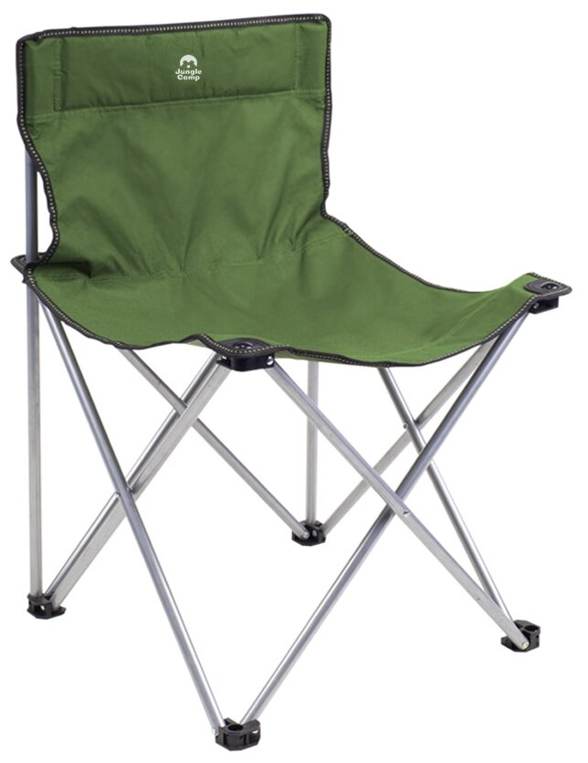 Стул складной JUNGLE CAMP Steper Green, кемпинговый, 49х49x73 см