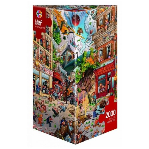 Пазл Heye Puzzle + Poster Апокалипсис, Loup (29577), 2000 дет., 27х19.5х42 см