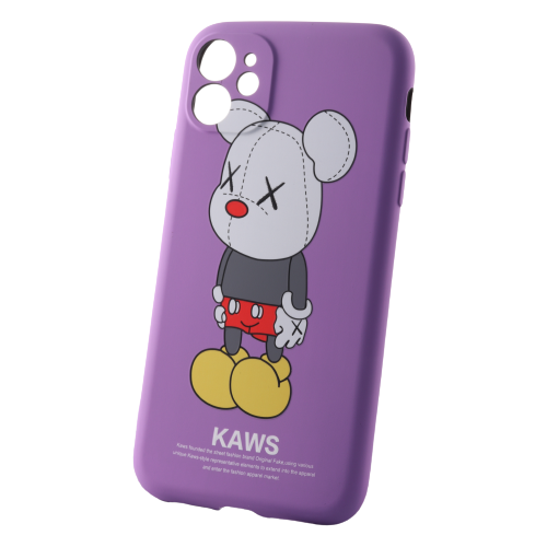 фото Чехол luxo для iphone 11 (рисунок светится в темноте) сиреневый