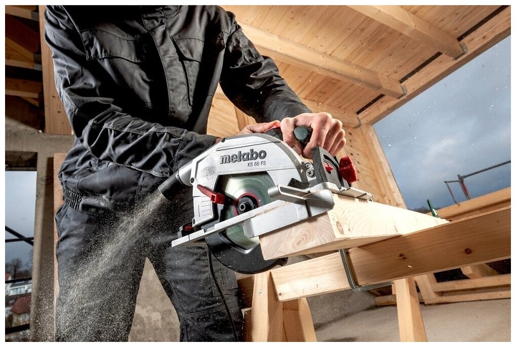 Пила дисковая METABO KS 66 FS (601066500), X - фотография № 2