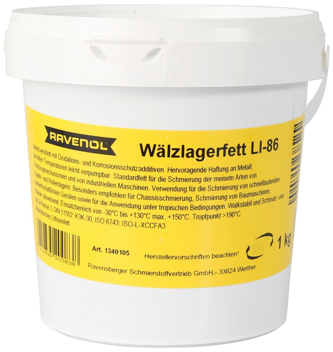  RAVENOL Waelzlagerfett LI-86 ( 1)