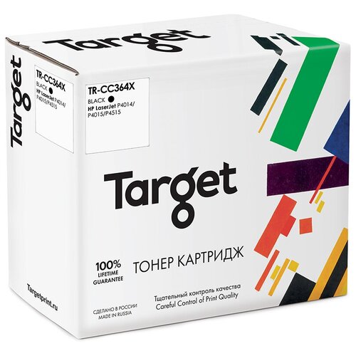 Картридж Target TR-CC364X, 24000 стр, черный картридж target tr mltd109s 2000 стр черный