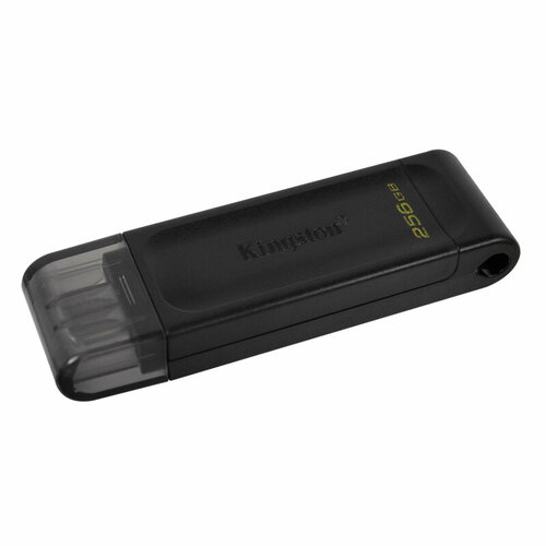 Флеш-память Kingston DataTraveler 70, 256 Гб, OTG USB Type-C флешка 256gb kingston datatraveler 80 usb 3 2 type c dt80 256gb