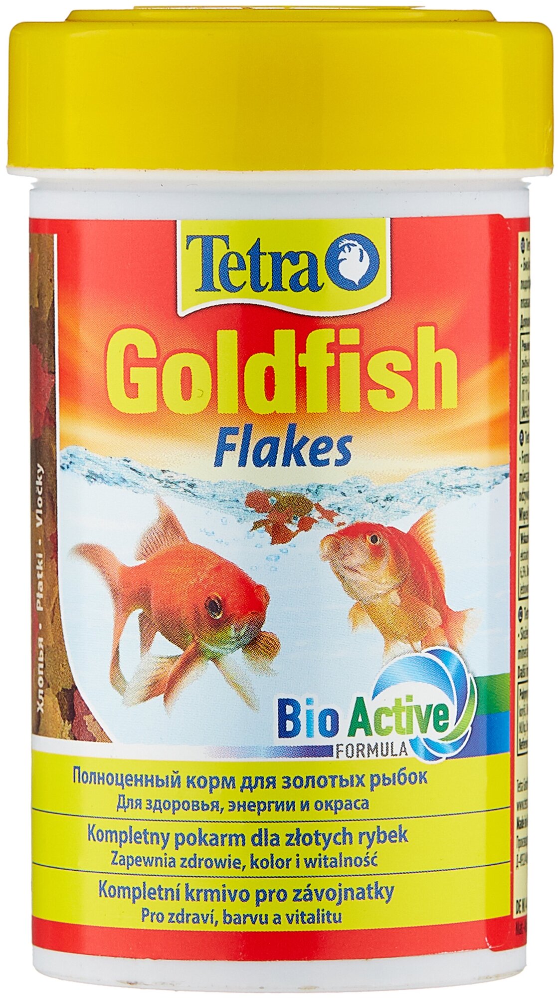 Сухой корм для рыб ракообразных Tetra Goldfish