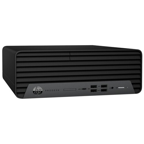 фото Фирменный компьютер hp prodesk 600 g6 sff(1d2q2ea), серебристый/чёрный