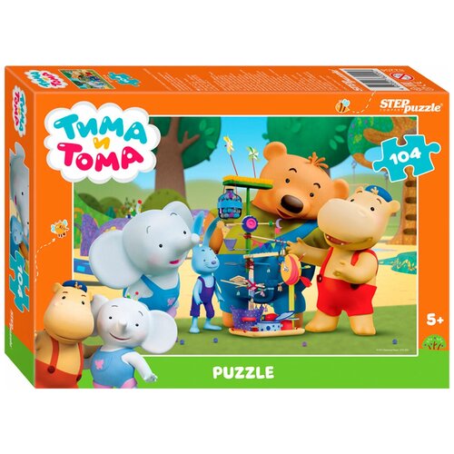 Пазл Step puzzle Тима и Тома (82204), 104 дет. мозаика puzzle 35 maxi тима и тома мармелад медиа