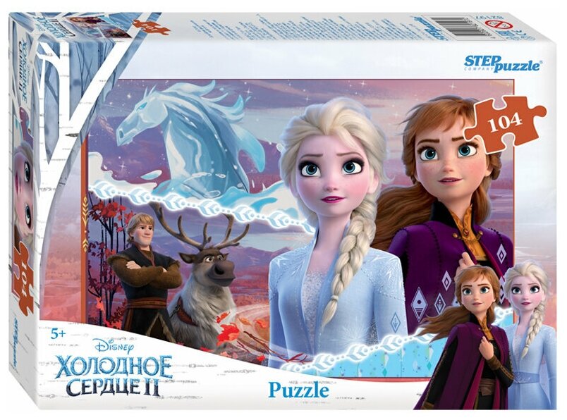 Пазл Step puzzle Disney Холодное сердце - 2 82197, 104 дет.