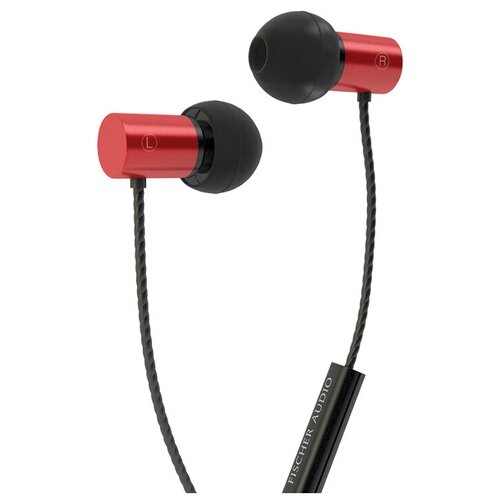 Проводные наушники Fischer Audio Wow, red