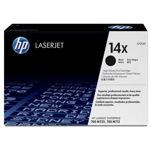 Картридж HP CF214X, 17500 стр, черный картридж hp cf214xc 17500 стр черный