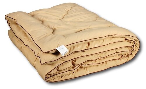 Одеяло AlViTek Сахара-Эко, всесезонное, 172 х 205 см, светло-коричневый