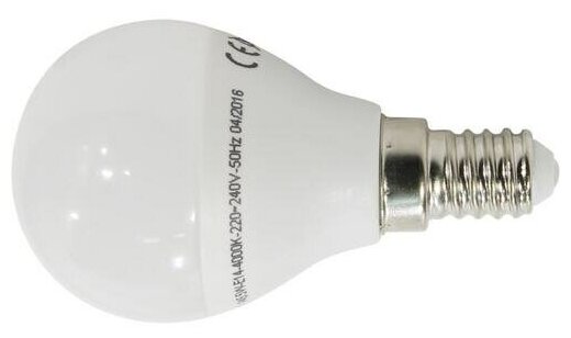 Лампа светодиодная SmartBuy SBL 4000K, E14, P45, 5Вт, 4000 К - фотография № 13