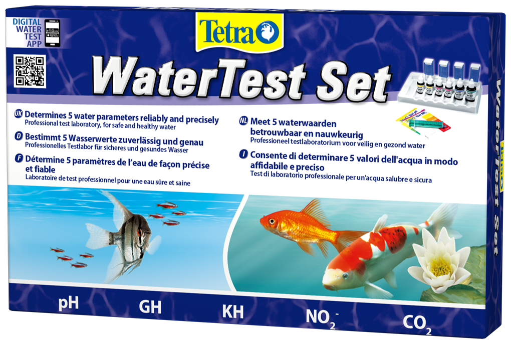 Tetra WaterTest Set набор для пресной воды GH/kH/NO2/pH/CO2 (1 шт)