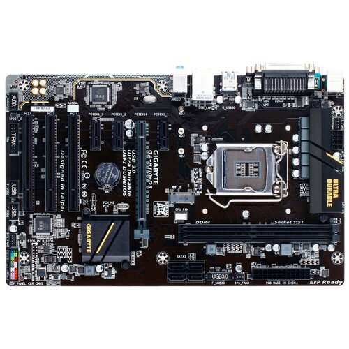 Материнская плата GIGABYTE GA-H110-D3 431000₽