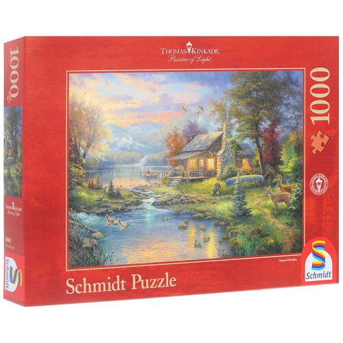 Пазл Schmidt Томас Кинкейд Райское место (59467), 1000 дет. франсуаза бурден райское место