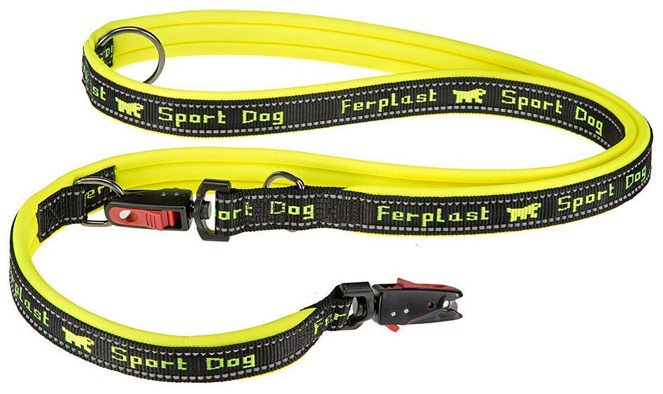 Поводок-перестежка SPORT DOG MATIC GA20/200 (желтый)