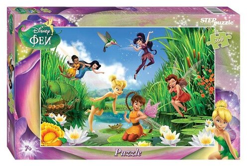 Пазл Step puzzle Disney Феи (96075), 360 дет., 34.5х50х3.5 см, разноцветный