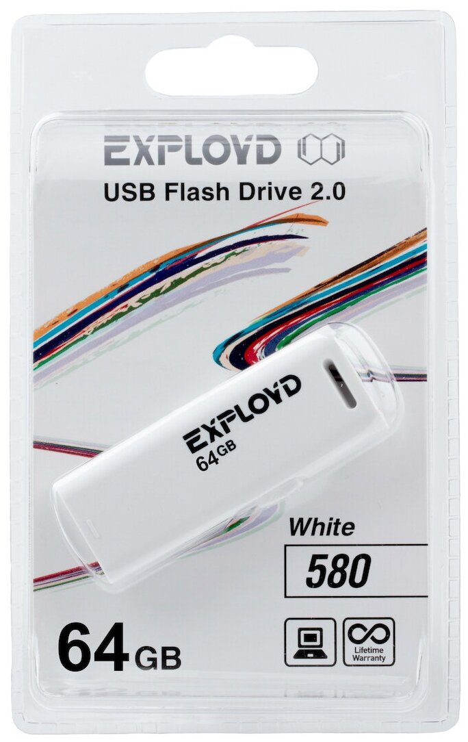 Накопитель USB 2.0 64GB Exployd - фото №4