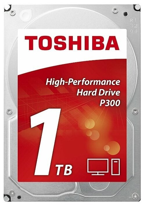 Жесткий диск HDD 3.5" Toshiba P300 1Tb (HD(WD110UZSVA)
