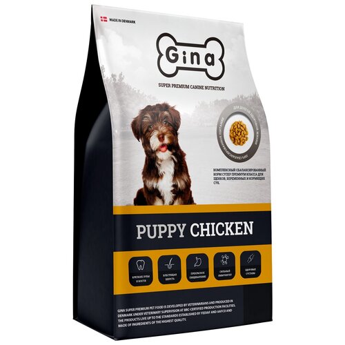 Gina корм для щенков, беременных и кормящих сук (Gina Puppy Chicken )