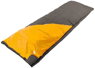 Спальный мешок Tramp Airy Light желтый/серый с левой стороны