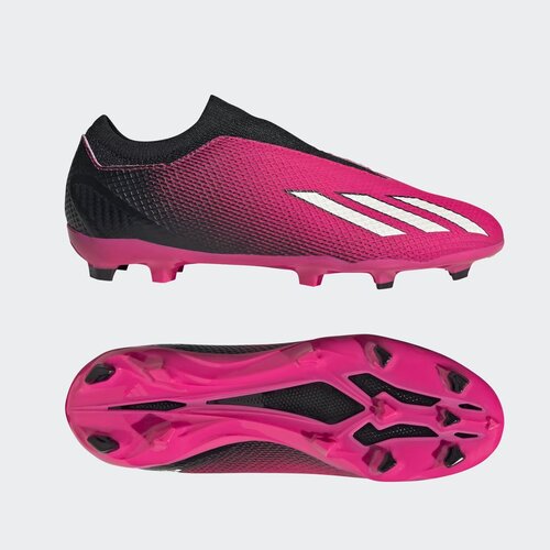 Бутсы adidas, футбольные, размер 5 UK, розовый