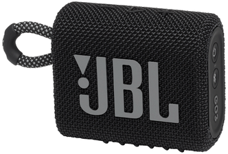 Портативная акустика JBL GO 3, 4.2 Вт, черный