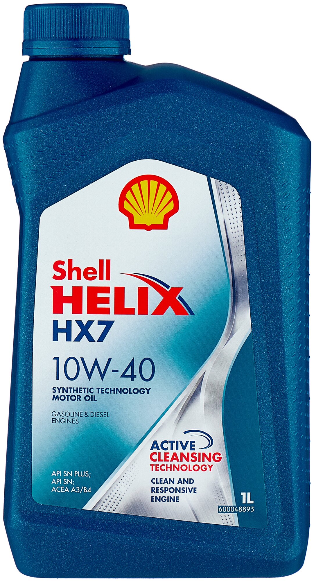 Полусинтетическое моторное масло SHELL Helix HX7 10W-40