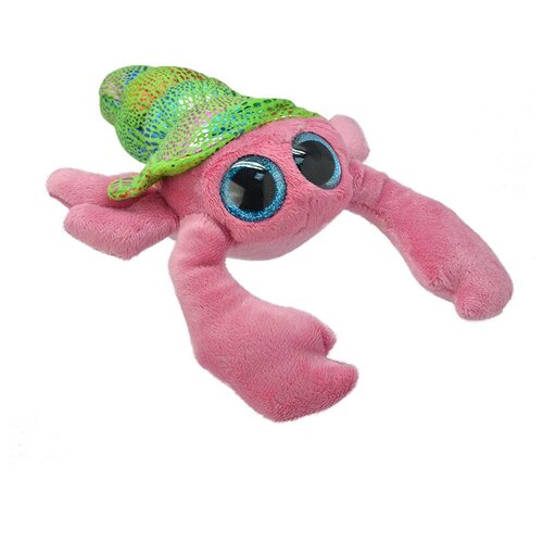 Мягкая игрушка Wild Planet Рак отшельник, 25 см, розовый мягкая игрушка wild planet черепашка 25 см розовый
