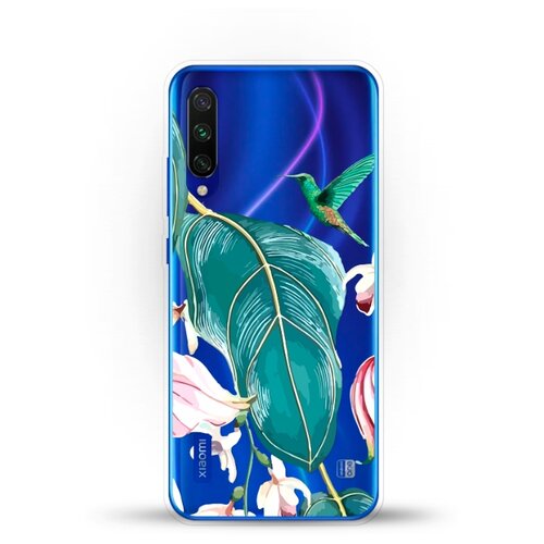 фото Силиконовый чехол колибри на xiaomi mi cc9e andy & paul