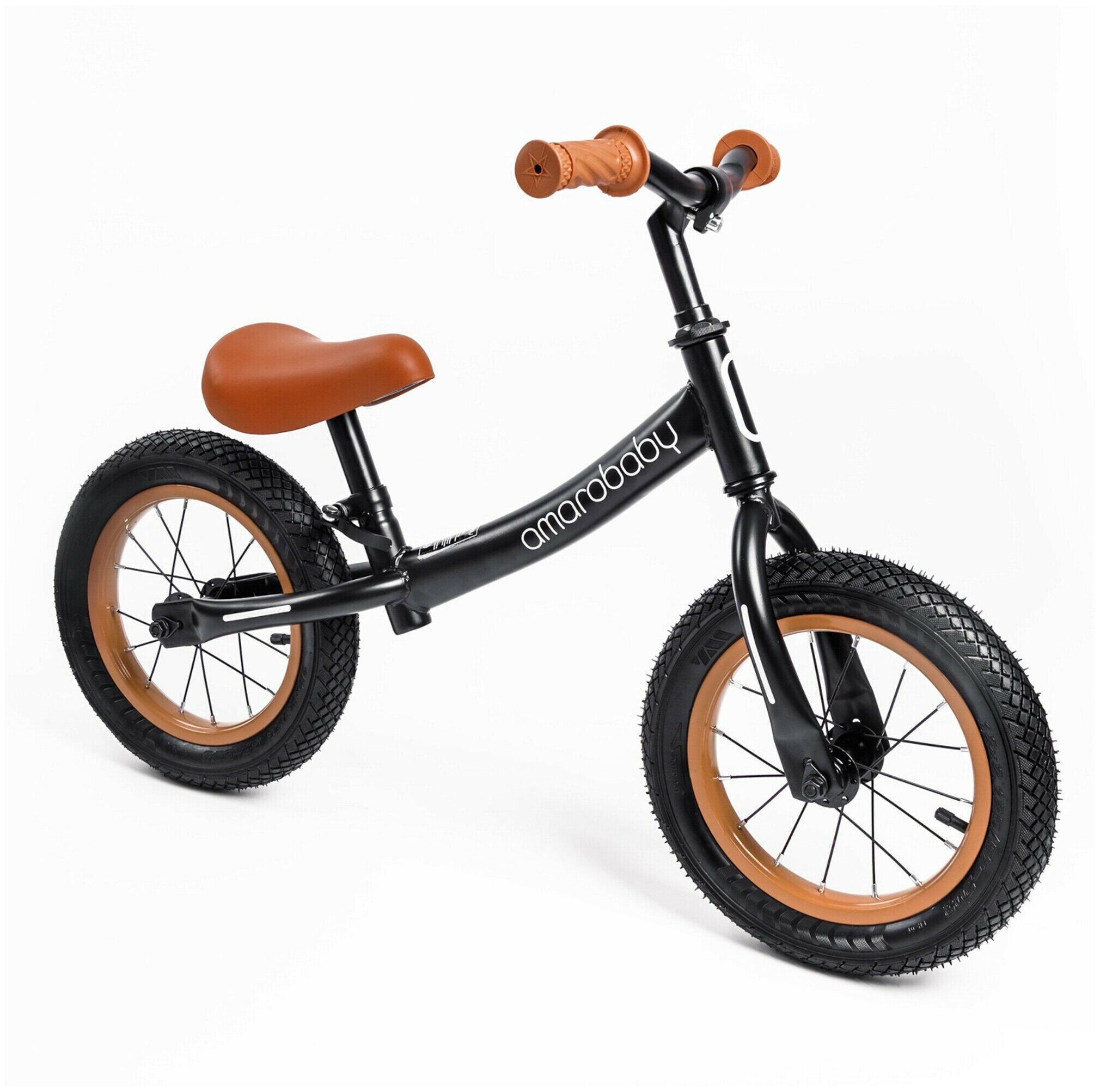 Беговел AmaroBaby ROAD RACER черный (AB22-34RR/09)