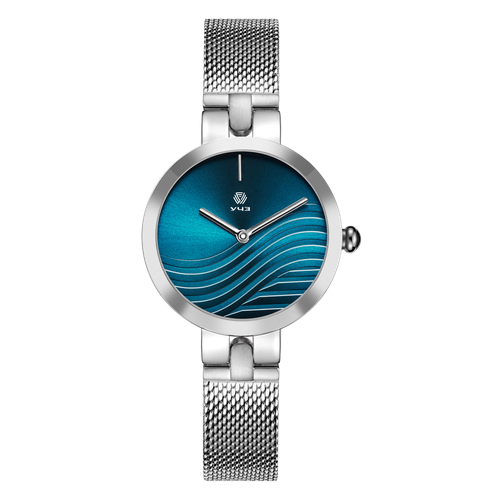 Наручные часы УЧЗ 3043В-1, серебряный, синий учз 3043в 4