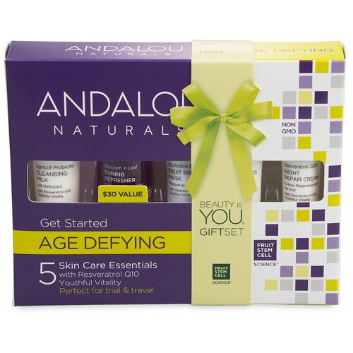 фото Набор andalou naturals age defying