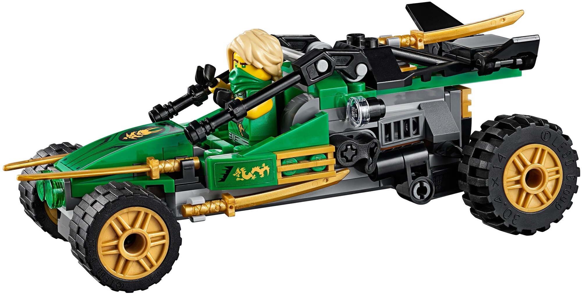 Конструктор LEGO Ninjago 71700 Тропический внедорожник