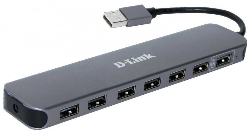 USB-концентратор D-Link DUB-H7/E1A разъемов: 7