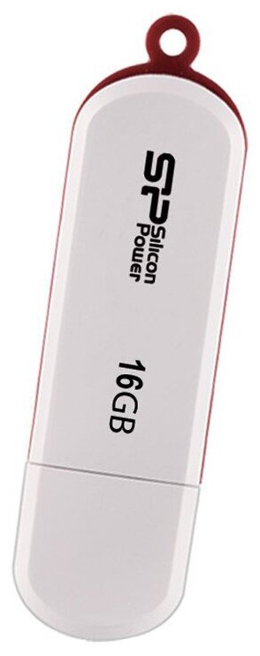 USB флешка SILICON POWER LuxMini 320 16Gb white USB 2.0