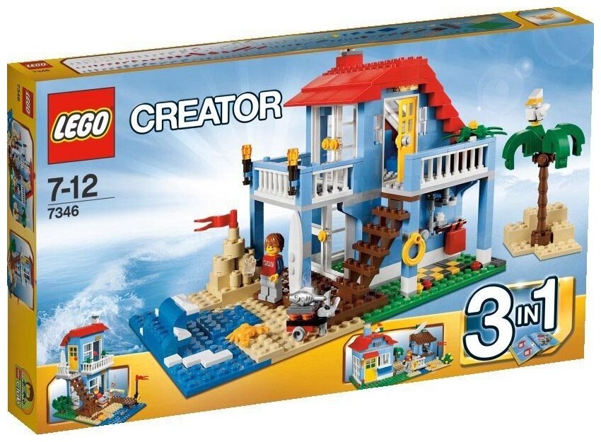 Конструктор LEGO Creator 7346 Дом на морском побережье, 415 дет.