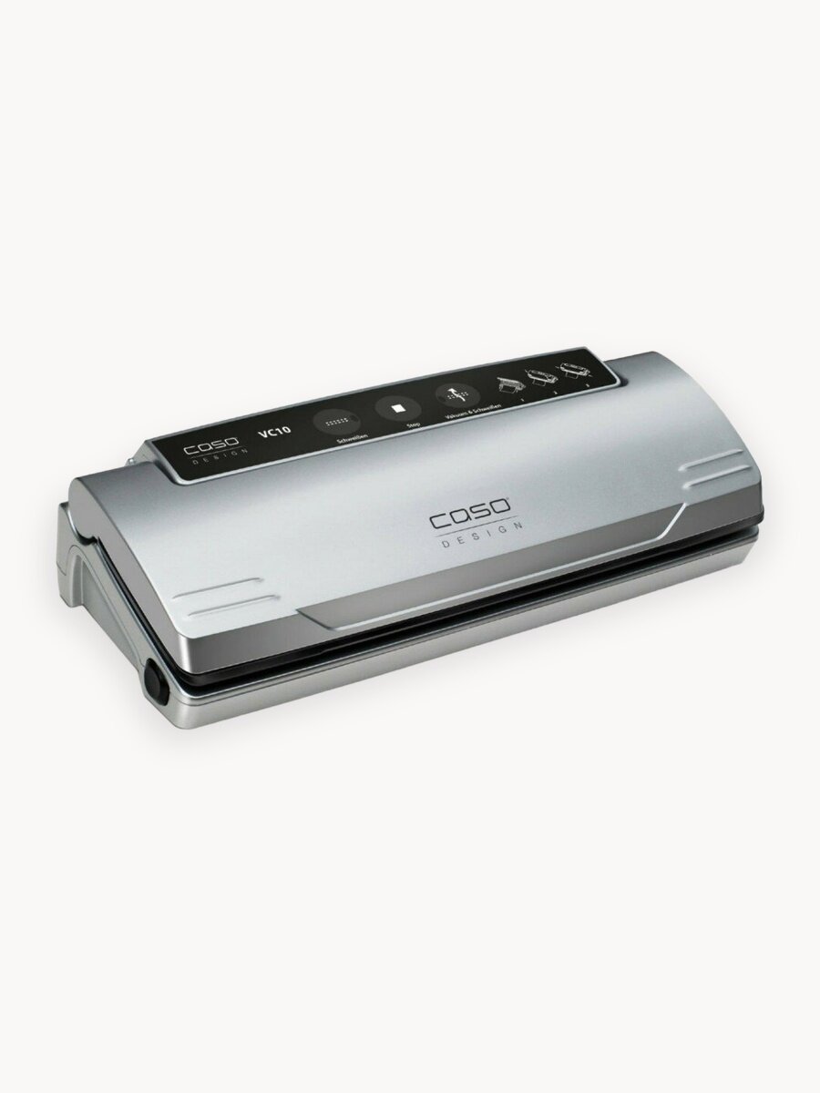 Вакуумный упаковщик Caso VC 10 Plus Edition, электронное управление, серебристый