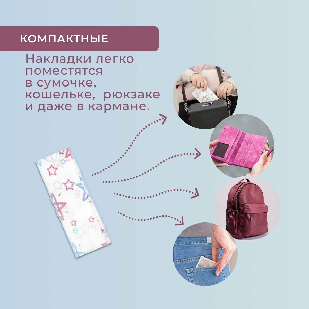 Изображение Накладки на унитаз одноразовые Hygiene Zone