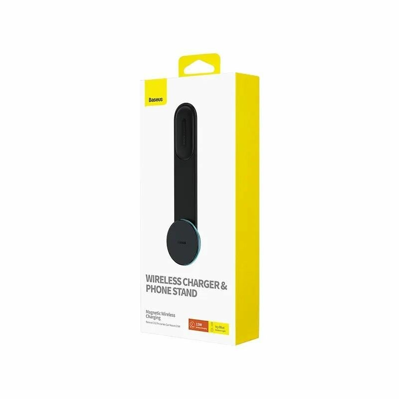 фото Магнитное автомобильное крепление с беспроводной зарядкой Baseus C02 Pro (C40156000111-00)