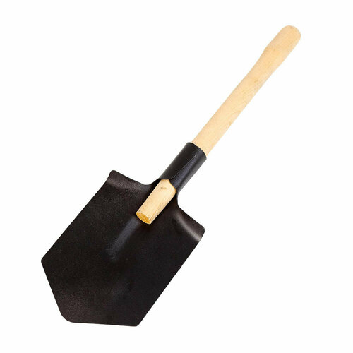 Лопата саперная Павловская Заря металлическая с деревянным черенком 300 мм (152111)